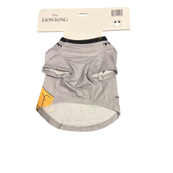 Disney The Lion King Play Eat Roar Pet Dog Graphic Tee Shirt Simba Sz Small NWT - Picture 4 of 5